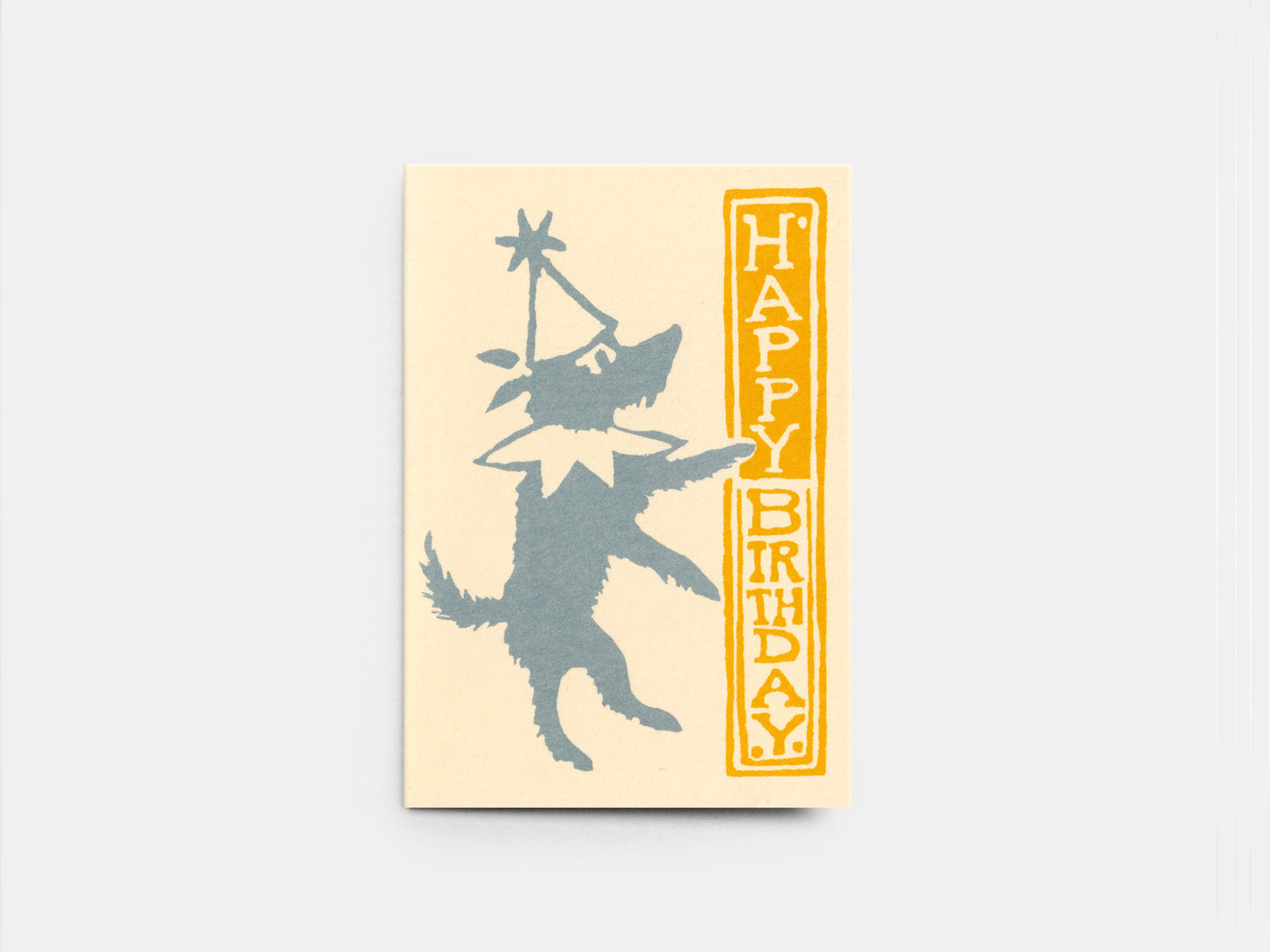 Birthday Party Dog Card