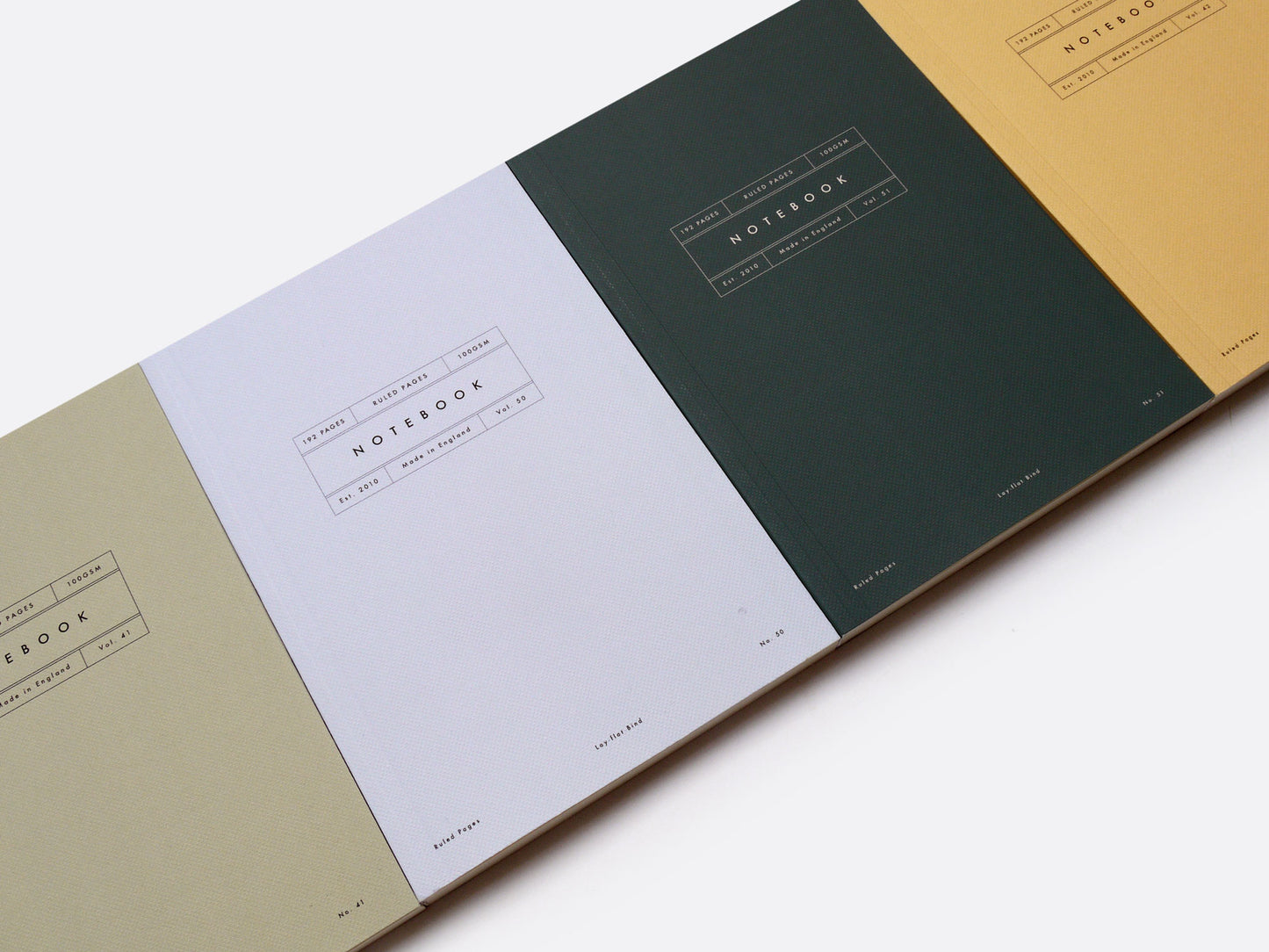 Lay-Flat Ruled Notebook (slim)
